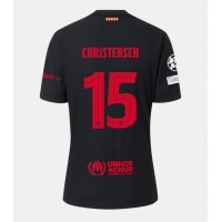 Billiga Barcelona Andreas Christensen #15 Borta fotbollskläder 2024-25 Kortärmad